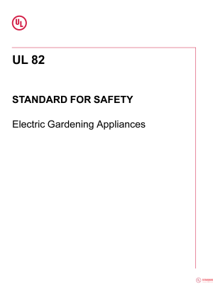 UL 82 PDF UL 82 PDF